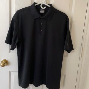 Black Men's Nike Golf Polo Shirt - Medium
